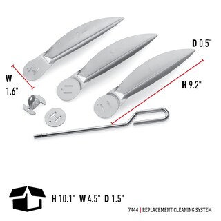 Foto 5 | Kit de Sistema de Limpieza Weber One-touch de 22,5 Pulgadas para Parrillas - Venta Internacional