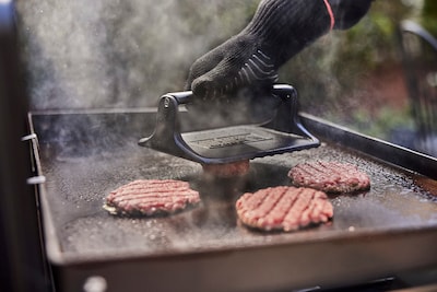 Foto 4 | Plancha Weber Heavy Duty de Hierro Fundido Antiadherente - Venta Internacional