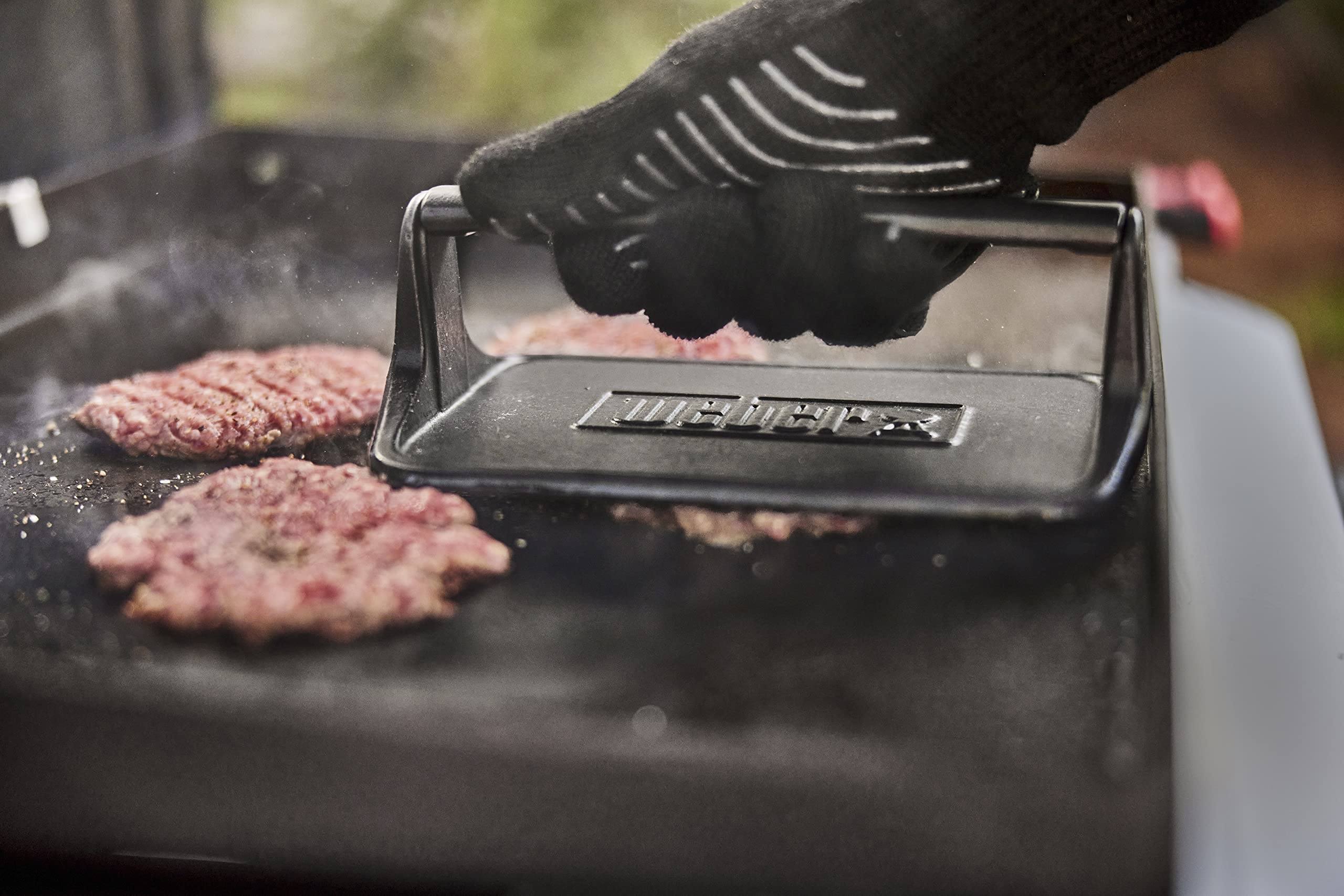 Foto 6 pulgar | Plancha Weber Heavy Duty de Hierro Fundido Antiadherente - Venta Internacional