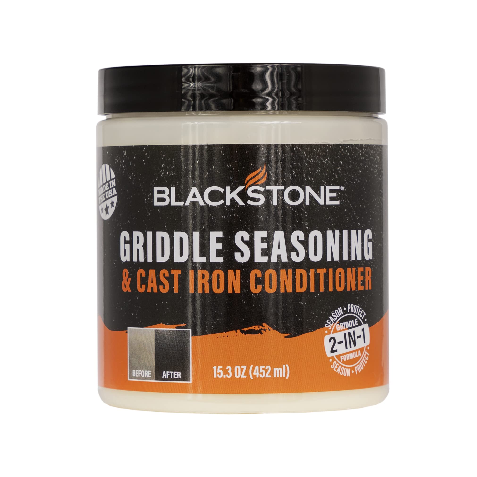 Foto 1 | Kit Acondicionador Para Planchas Blackstone 4146, 450 Ml, Aceite De Temporada 2 En 1 - Venta Internacional.