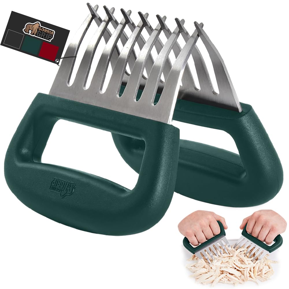 Trituradora De Carne Claws Gorilla Grip, 100% Acero Inoxidable Sin Bpa - Venta Internacional.