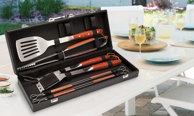Foto 3 | Set Para Asar Cuisinart Cgs-2010 Premium De 10 Piezas Con Funda - Venta Internacional.