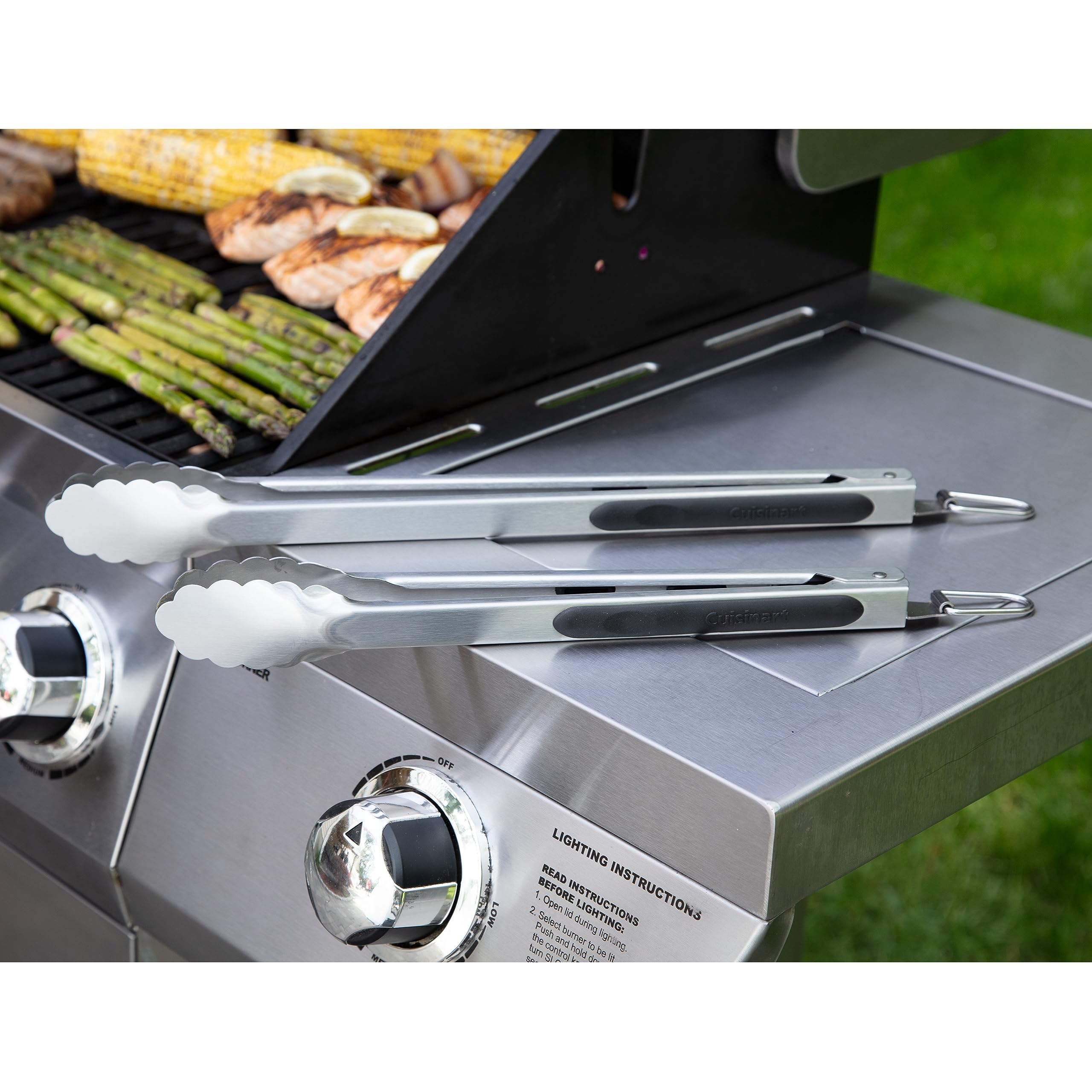 Foto 3 pulgar | Juego De Pinzas Para Barbacoa Cuisinart Cit-2123, Acero Inoxidable, 2 Piezas - Venta Internacional.