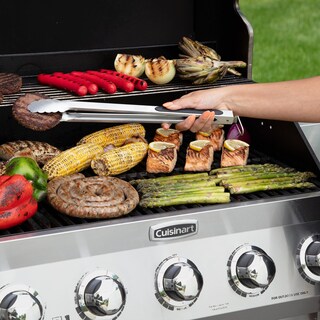 Foto 3 | Juego De Pinzas Para Barbacoa Cuisinart Cit-2123, Acero Inoxidable, 2 Piezas - Venta Internacional.