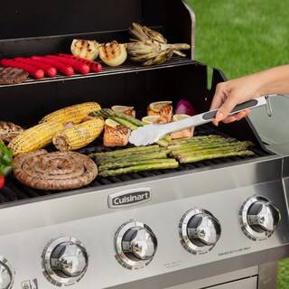 Foto 4 | Juego De Pinzas Para Barbacoa Cuisinart Cit-2123, Acero Inoxidable, 2 Piezas - Venta Internacional.