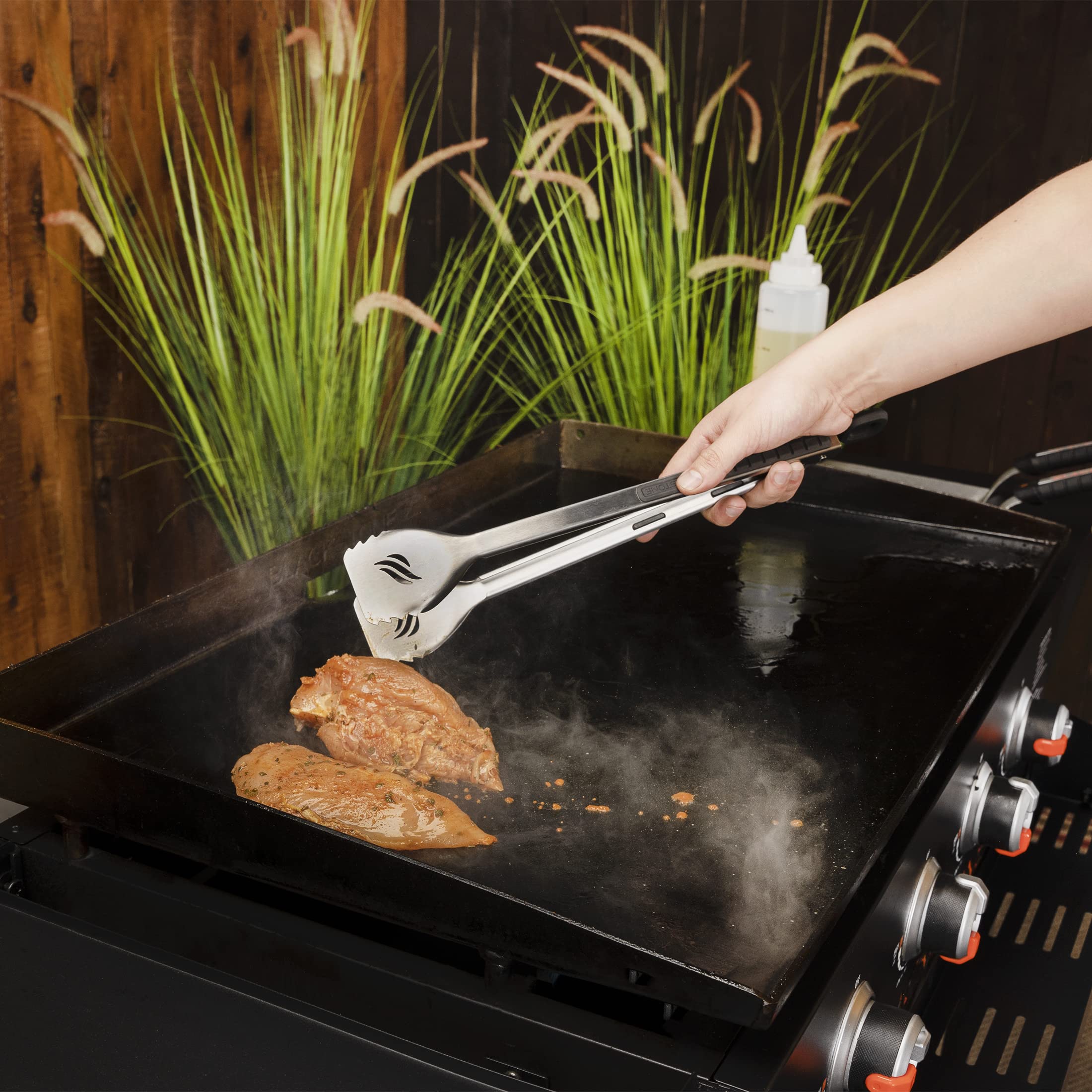 Foto 5 | Juego De Herramientas Para Asar Blackstone Grill Scraper, Pinzas Para Barbacoa - Venta Internacional.
