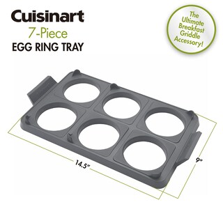 Foto 6 | Bandeja Para Huevos Cuisinart Cgr-600, 7 Piezas, Silicona - Venta Internacional.