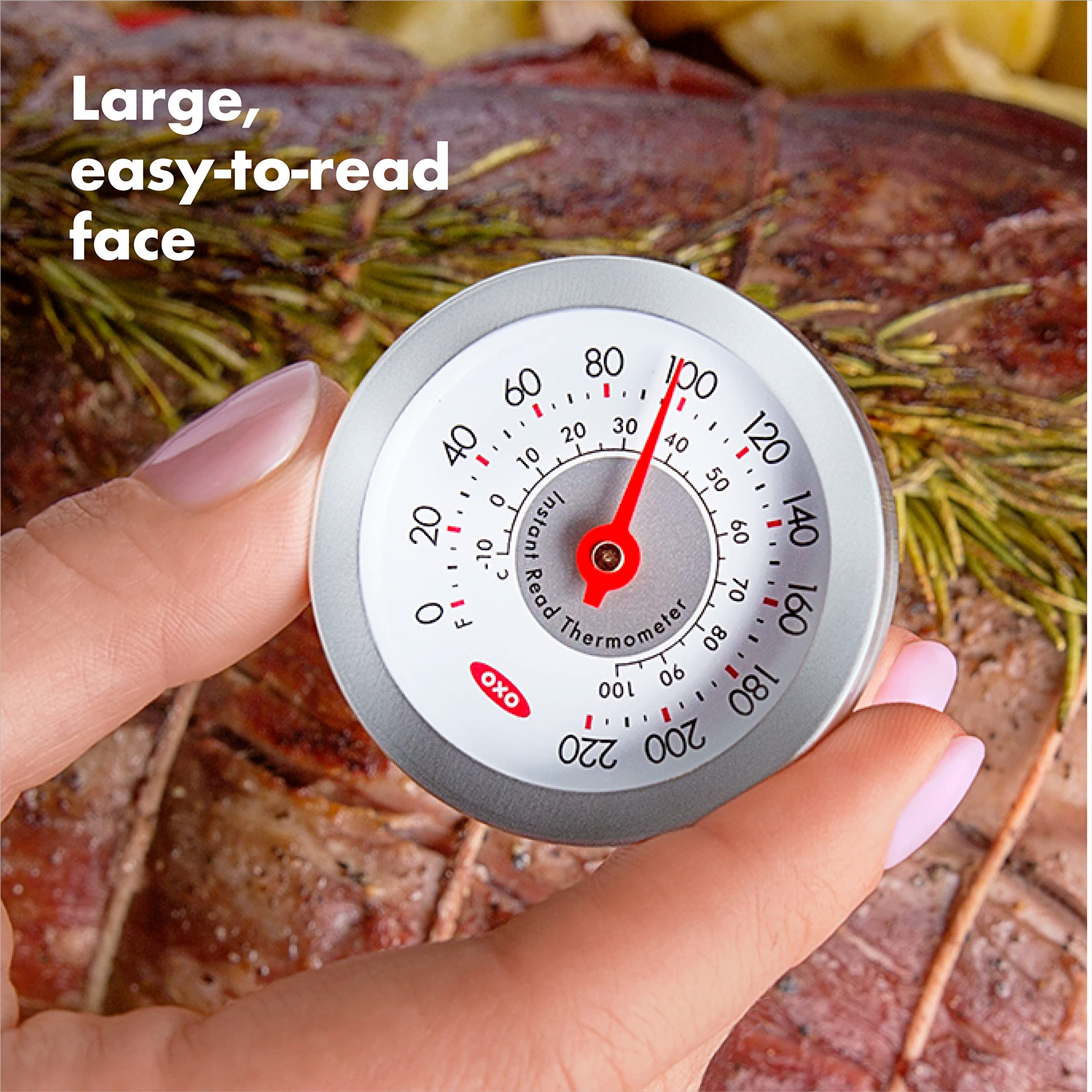 Foto 4 pulgar | Termómetro Para Carne Oxo Good Grips Chef's Precision Silver - Venta Internacional.