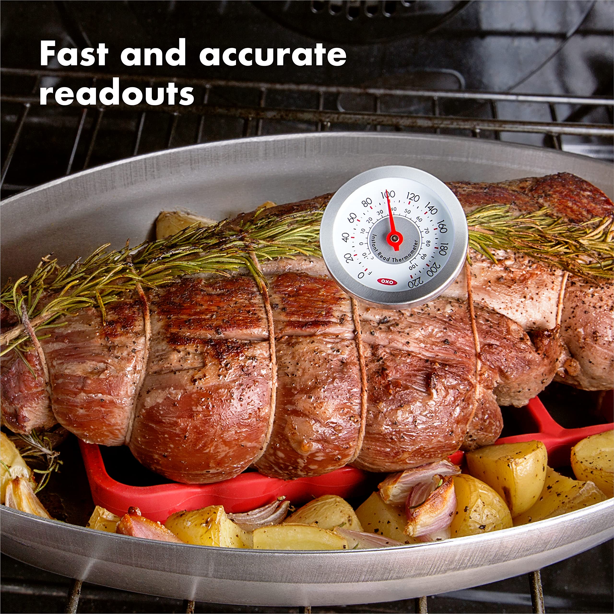 Foto 5 | Termómetro Para Carne Oxo Good Grips Chef's Precision Silver - Venta Internacional.