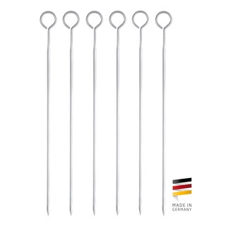 Foto 2 | Set De Brochetas Triangulares 6 Piezas 25 Cm Con Anilla - Venta Internacional.