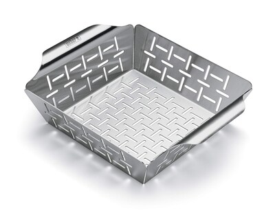 Foto 2 | Cesta de Verduras Weber de Acero Inoxidable para Parrillas - Venta Internacional
