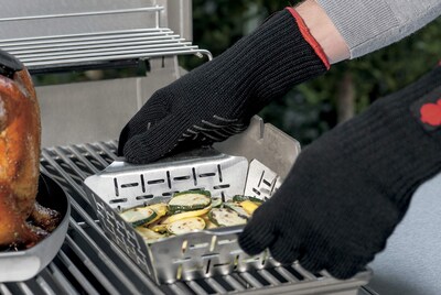 Foto 6 | Cesta de Verduras Weber de Acero Inoxidable para Parrillas - Venta Internacional
