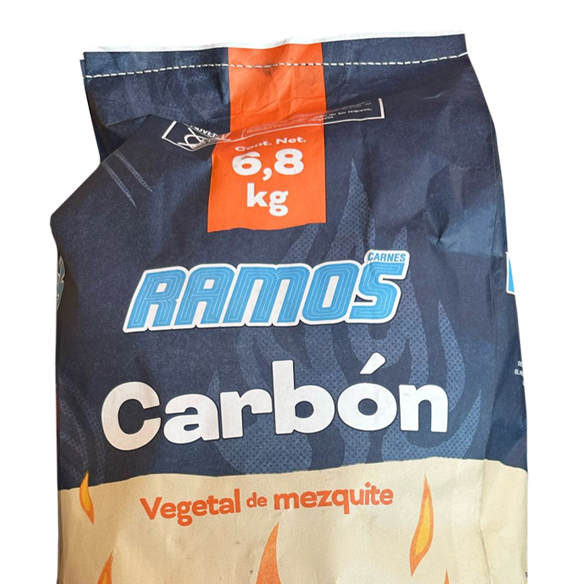 Foto 3 pulgar | Carbón Vegetal De Mezquite Ramos 6.8kg