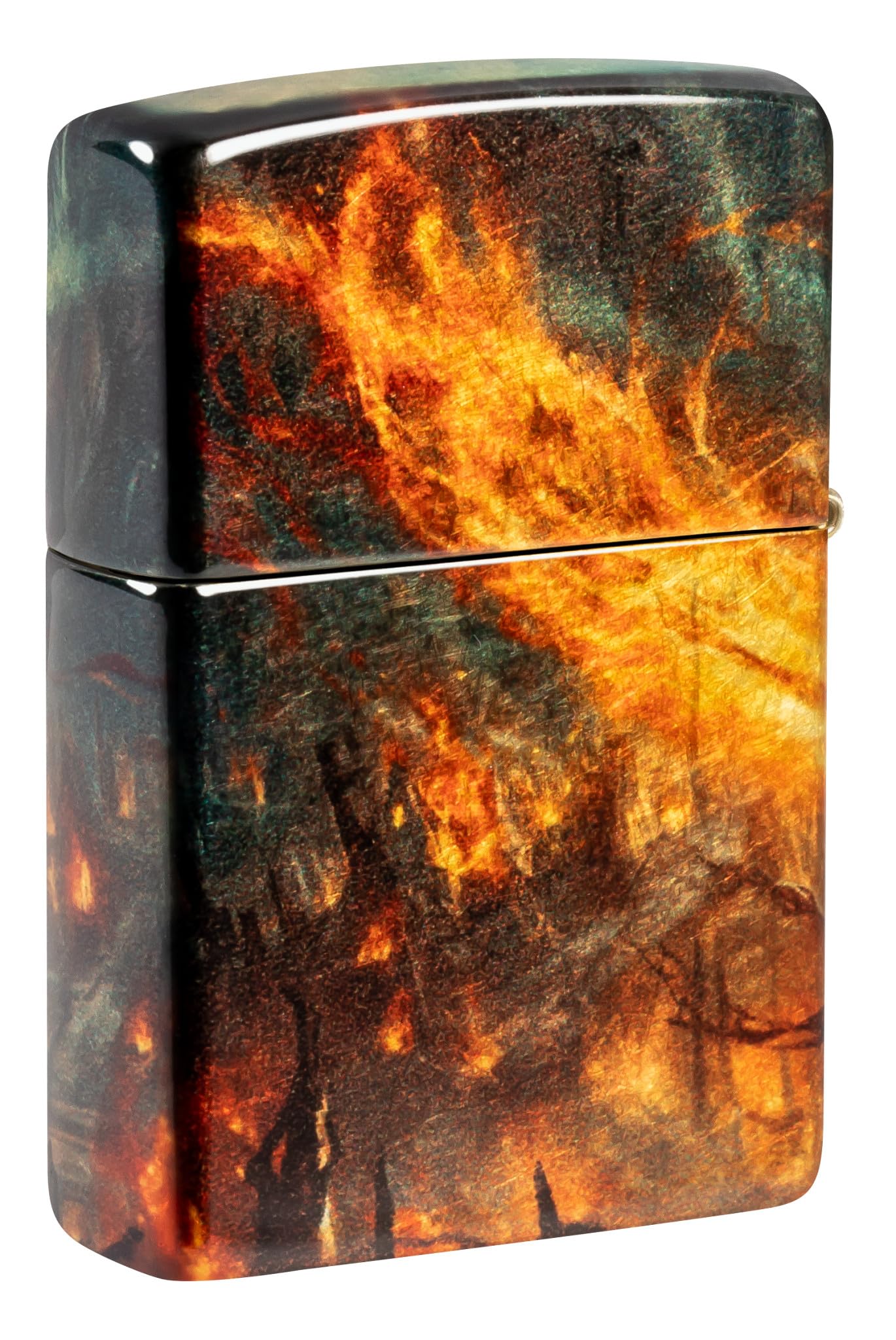 Foto 8 pulgar | Mechero De Bolsillo Zippo Fire Mage Design 540, Latón Rugoso - Venta Internacional.