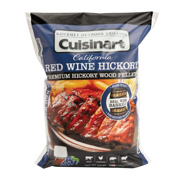 Pellets De Madera Cuisinart Cwpl-203, Vino Tinto De California, Bolsa De 9 Kg - Venta Internacional.