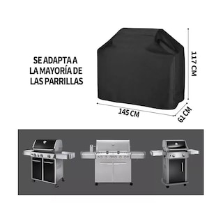 Foto 2 | Cubierta para Asador Eo Safe Imports Esi-9767 Negro Protector Exterior