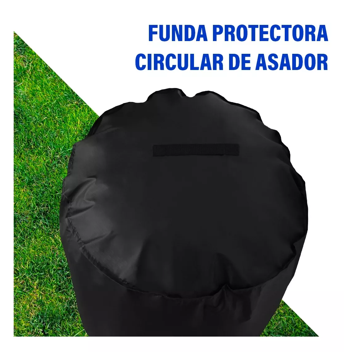 Foto 6 pulgar | Funda Para Asador Redondo Tipo Weber Kettle, Negro