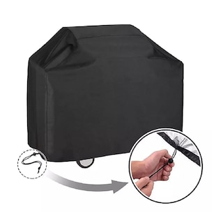 Foto 4 | Funda Protectora Para Parrilla Tamaño L Para Exteriores Negro