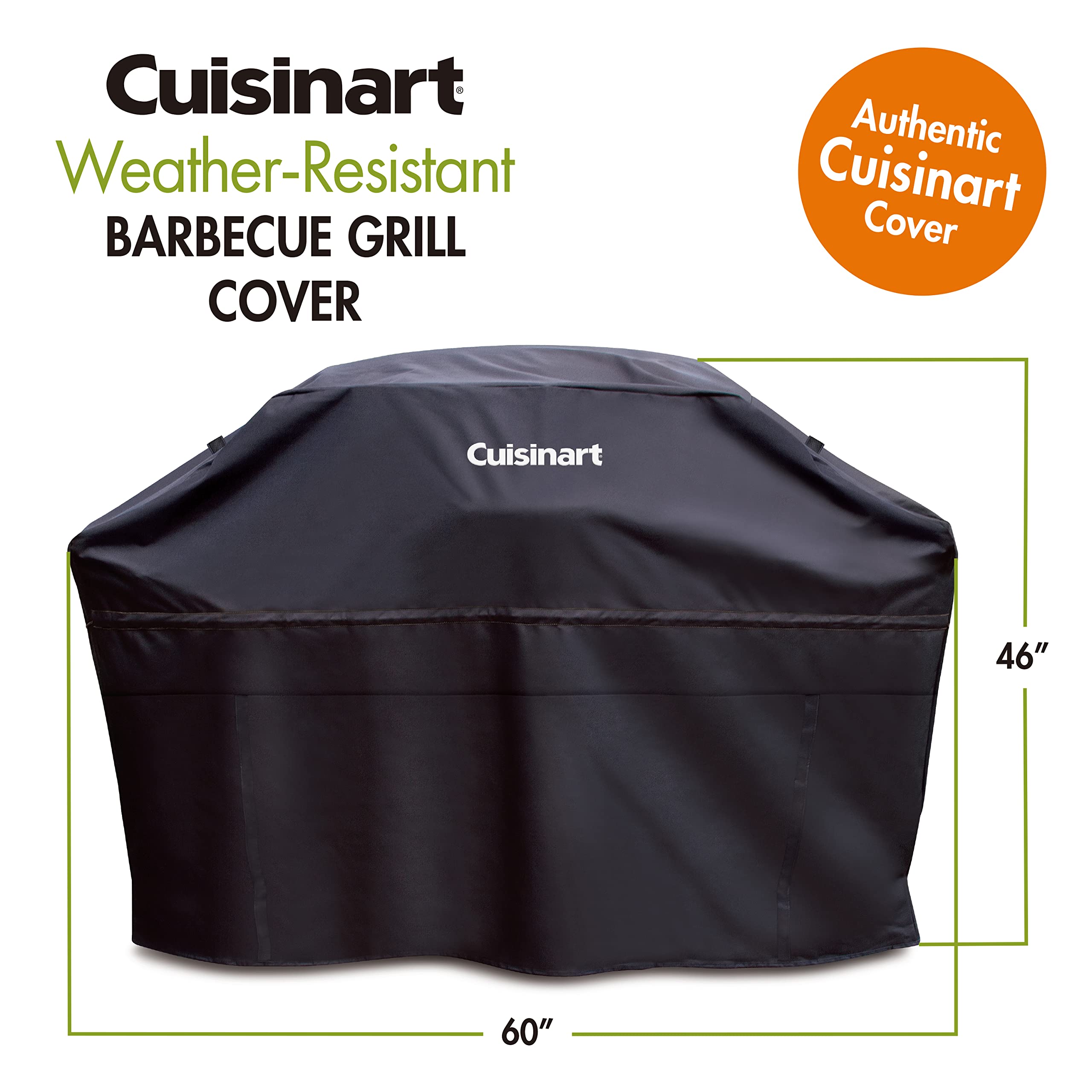 Foto 2 | Funda para Parrilla de Barbacoa Cuisinart Cgc-60b Resistente Negra - Venta Internacional