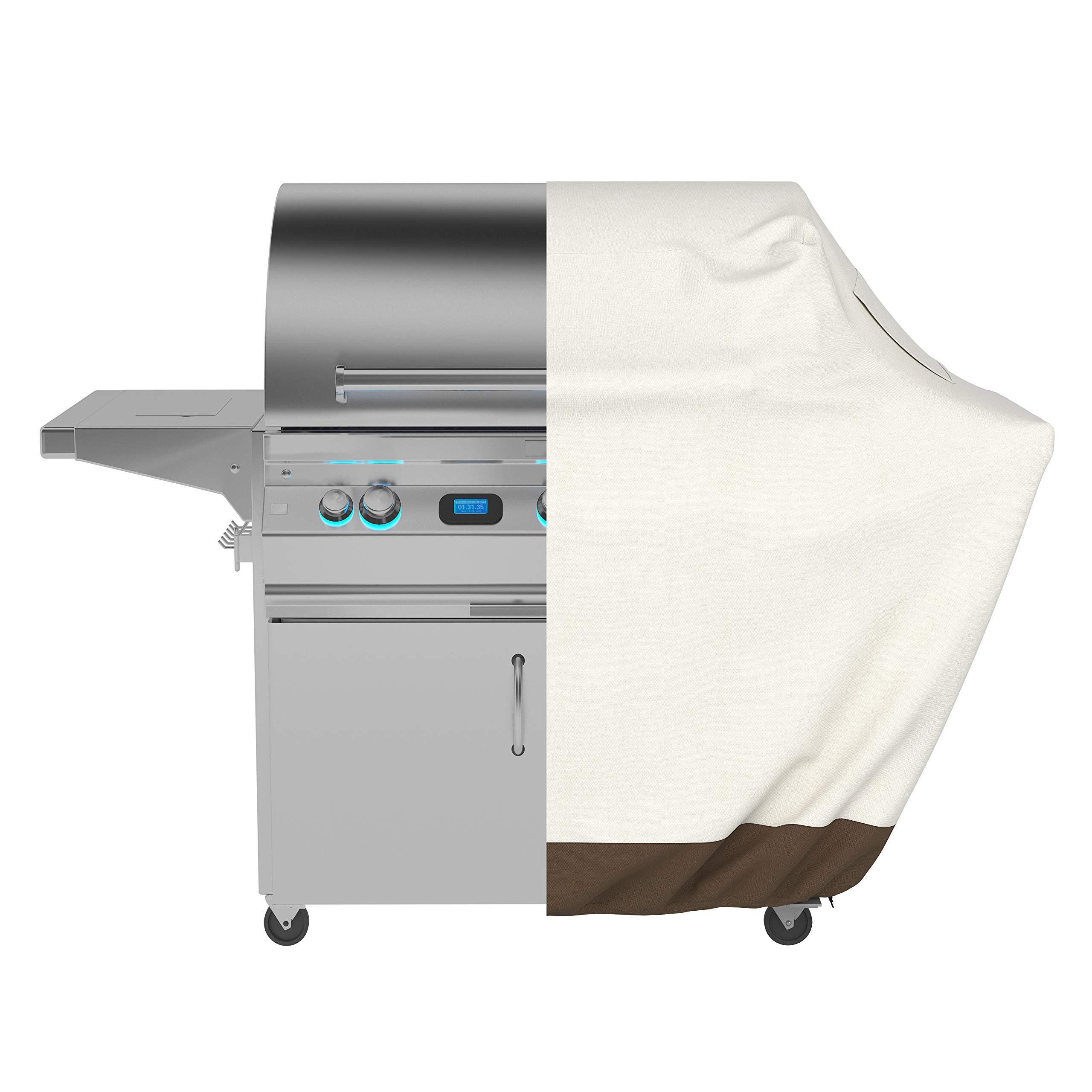 Foto 4 | Funda Para Parrilla De Gas Amazon Basics, 165 Cm, Color Beige - Venta Internacional.