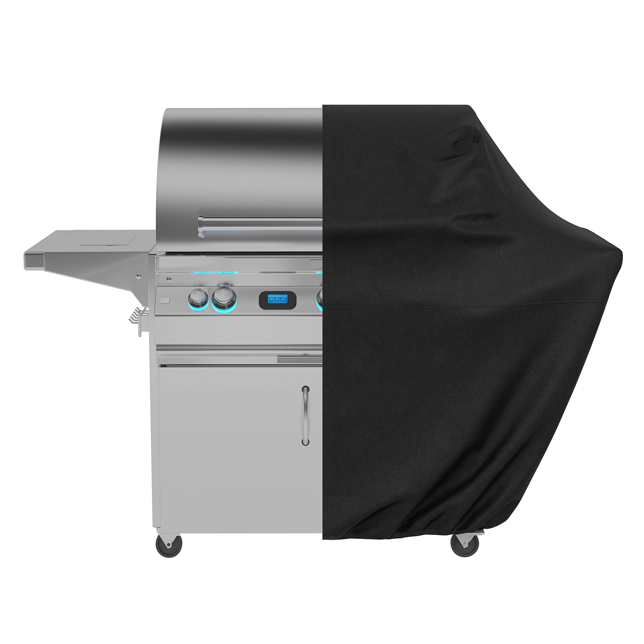 Foto 4 pulgar | Funda Para Parrilla De Gas Amazon Basics, 152 X 71 X 117 Cm, Color Negro - Venta Internacional.
