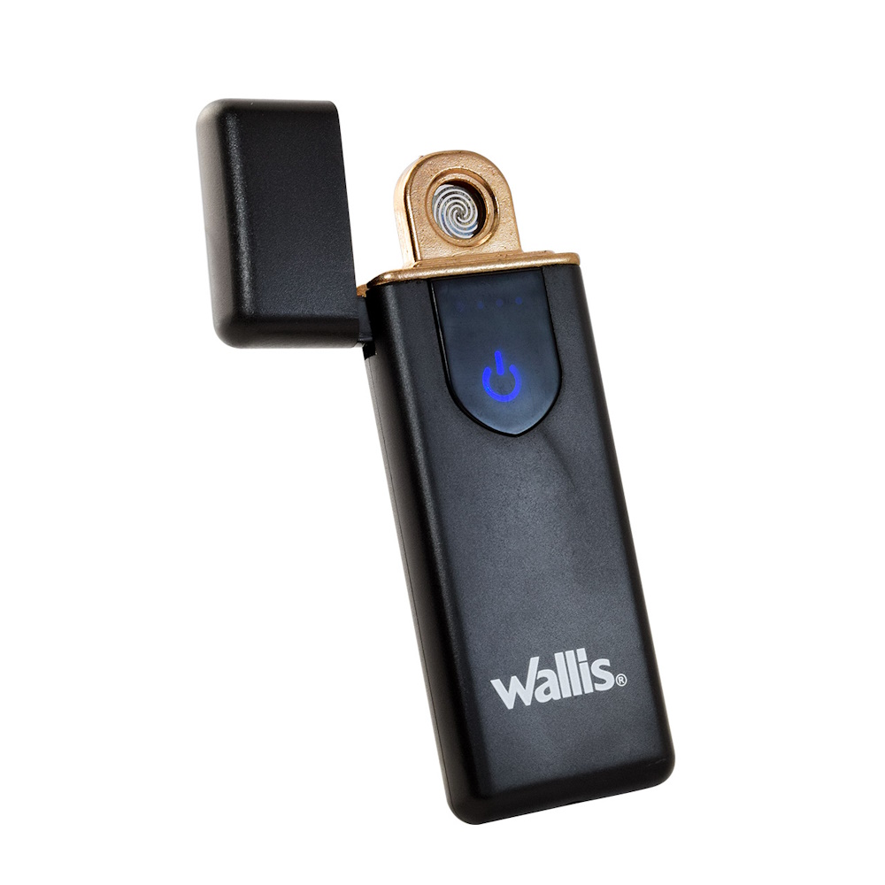 Foto 3 pulgar | Encendedor Electrónico Negro Batería Usb 3.7v Wallis