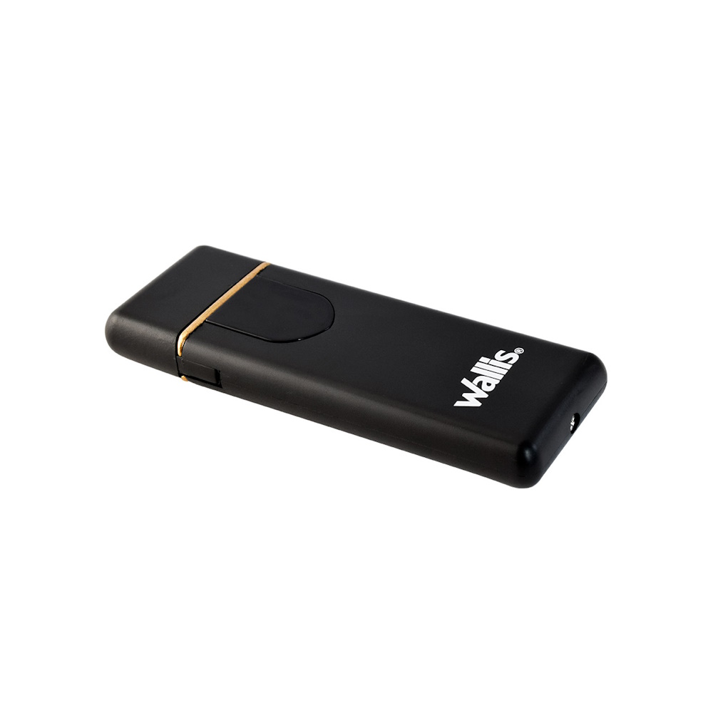Foto 4 pulgar | Encendedor Electrónico Negro Batería Usb 3.7v Wallis