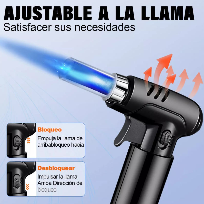 Foto 5 pulgar | Soplete Encendedor Xtellar Plateado