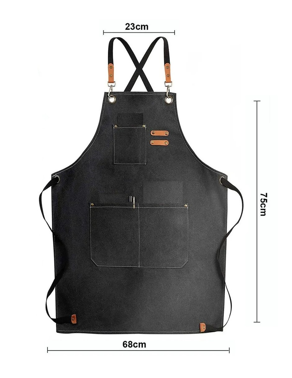 Foto 2 | Delantal  Parrillero Delantal Impermeable+regalo Termo De Agua Güish
