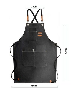 Foto 2 | Delantal Parrillero Delantal Impermeable+regalo Termo De Agua Güish