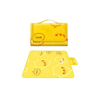 Foto 1 | Tapete Impermeable Elegate HOG189150200 color Amarillo para Picnic Camping 150 CM X 200 CM