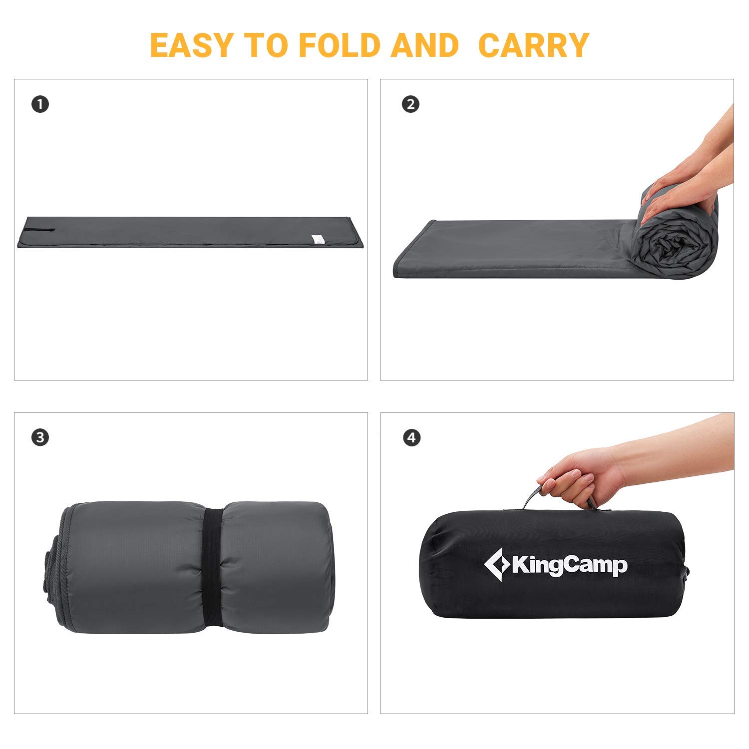 Foto 4 pulgar | Manta Kingcamp Impermeable 210t - Venta Internacional