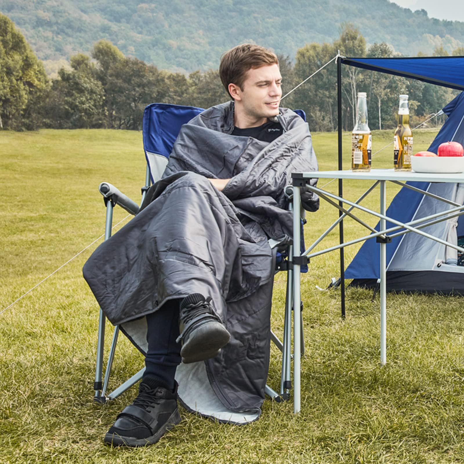 Foto 6 pulgar | Manta Kingcamp Impermeable 210t - Venta Internacional