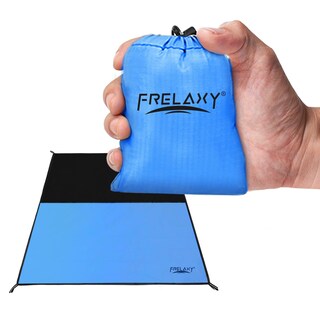 Foto 1 | Manta De Pícnic Con Bolsillo Frelaxy, Impermeable, Azul, 70 X 120 Cm - Venta Internacional.