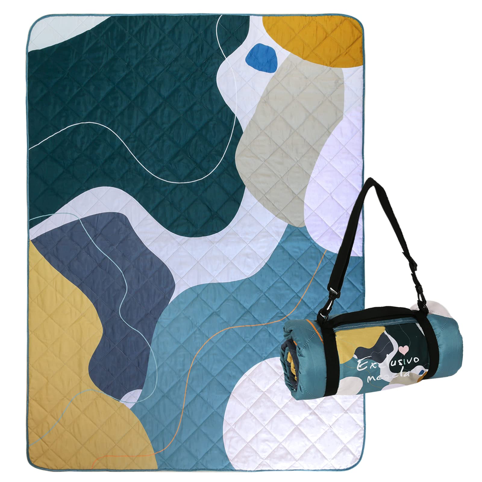 Manta De Pícnic Exclusivo Mezcla Impermeable 150x200 Cm Resistente A La Arena - Venta Internacional.