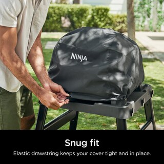 Foto 4 | Funda Para Parrilla Ninja Xskcoverxl Woodfire Premium Black 33 X 61 Cm - Venta Internacional.