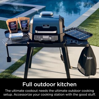 Foto 5 | Funda Para Parrilla Ninja Xskcoverxl Woodfire Premium Black 33 X 61 Cm - Venta Internacional.