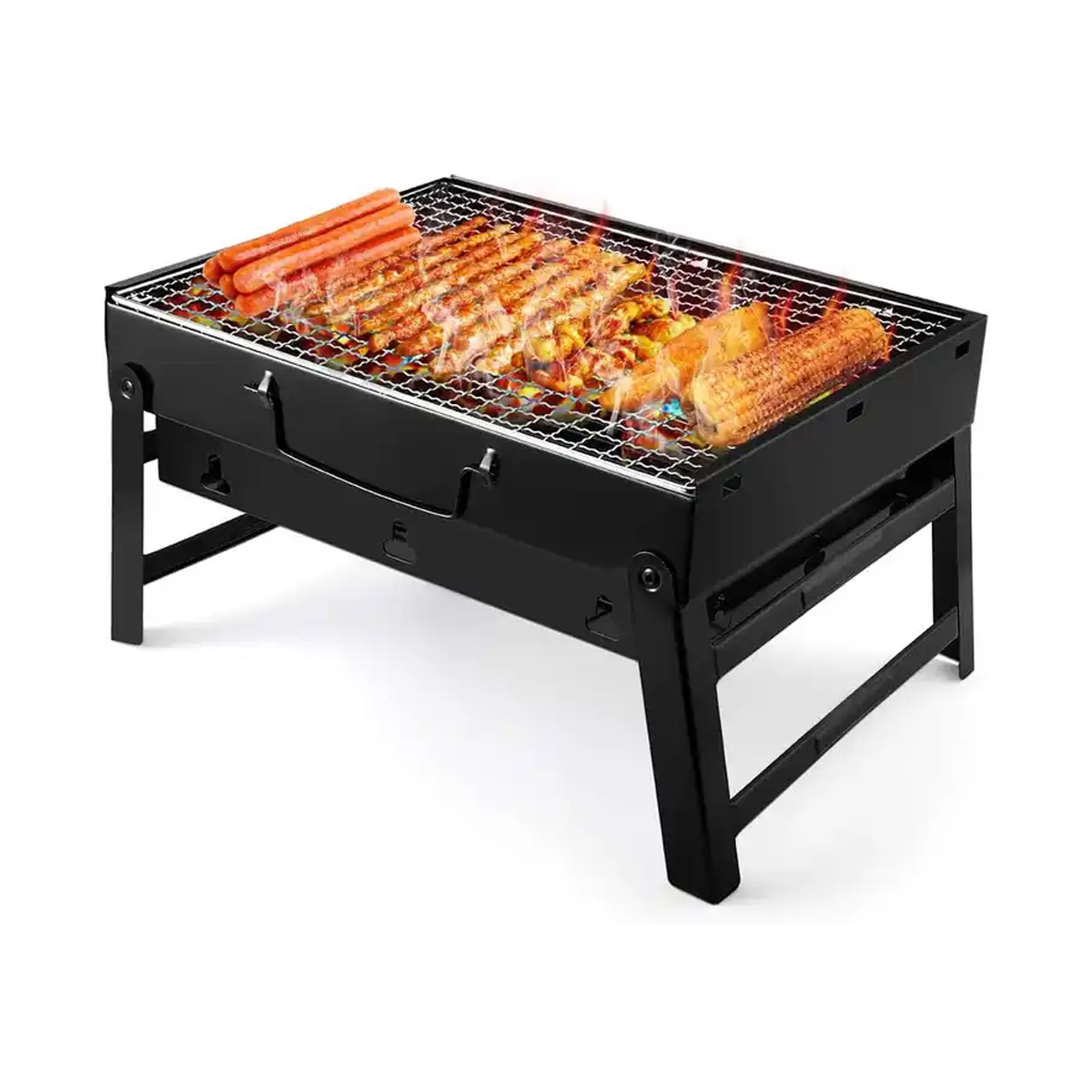 Parrilla o Asador Andromeda 74868 Negro Inc Portátil