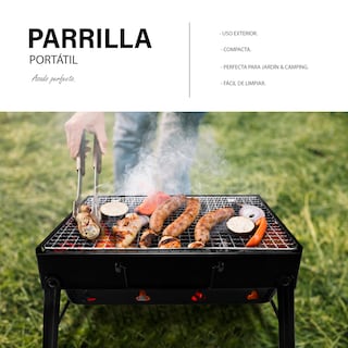 Foto 4 | Parrilla o Asador Andromeda 74868 Negro Inc Portátil