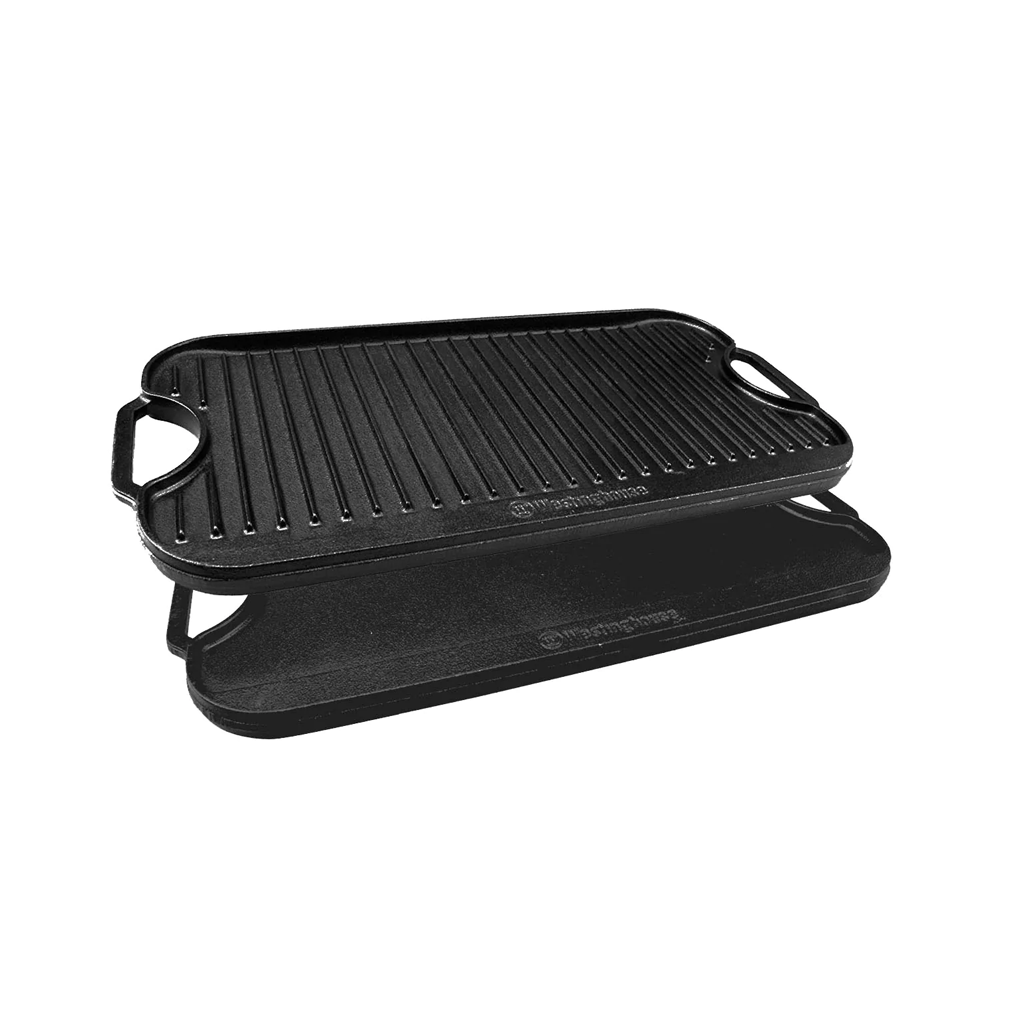 Foto 2 pulgar | Parrilla Reversible de Hierro Forjado Westinghouse 50 x 25 cm