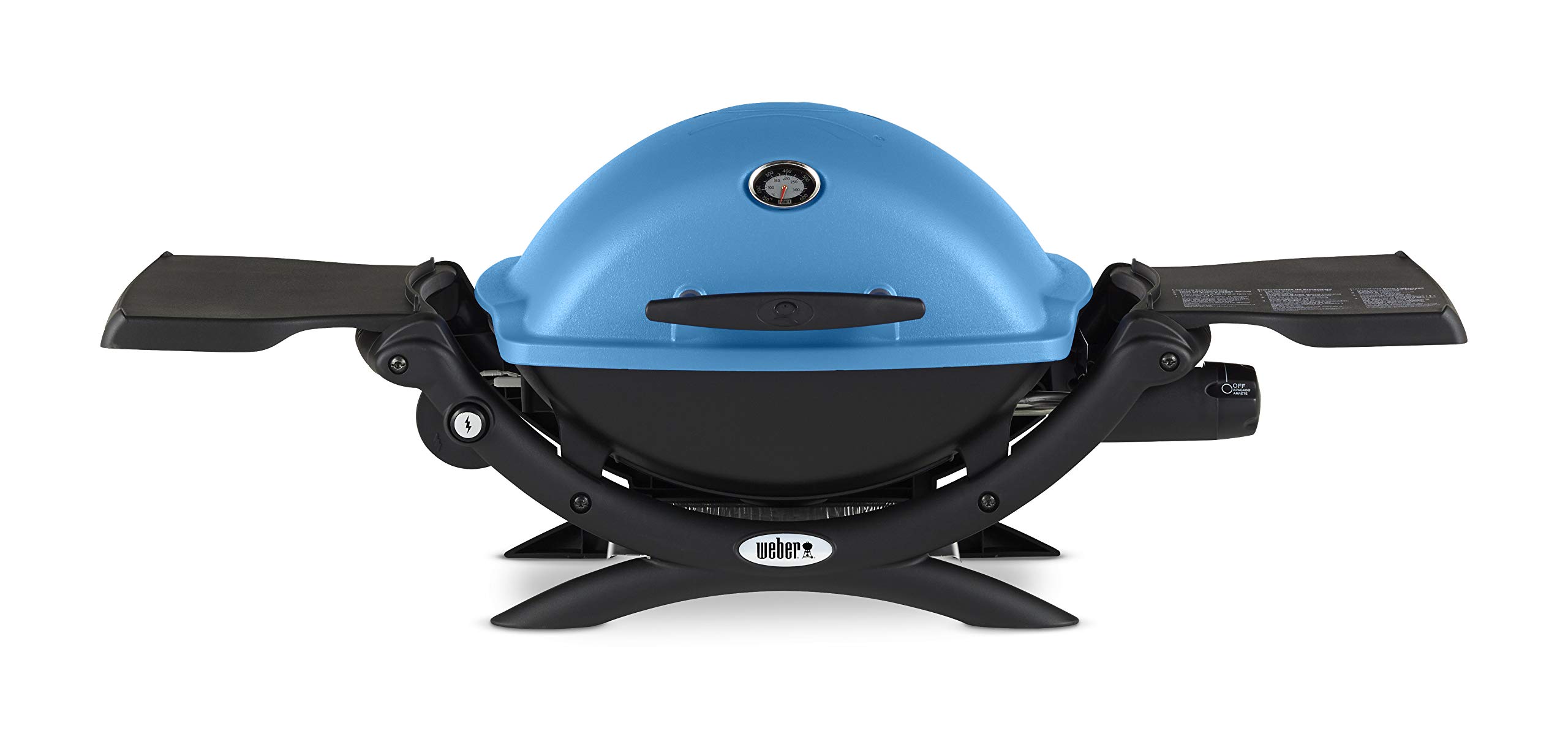 Foto 1 | Grill Weber Q1200, Propano Líquido, Azul, 8500 Btu, 189 Pulgadas² - Venta Internacional.