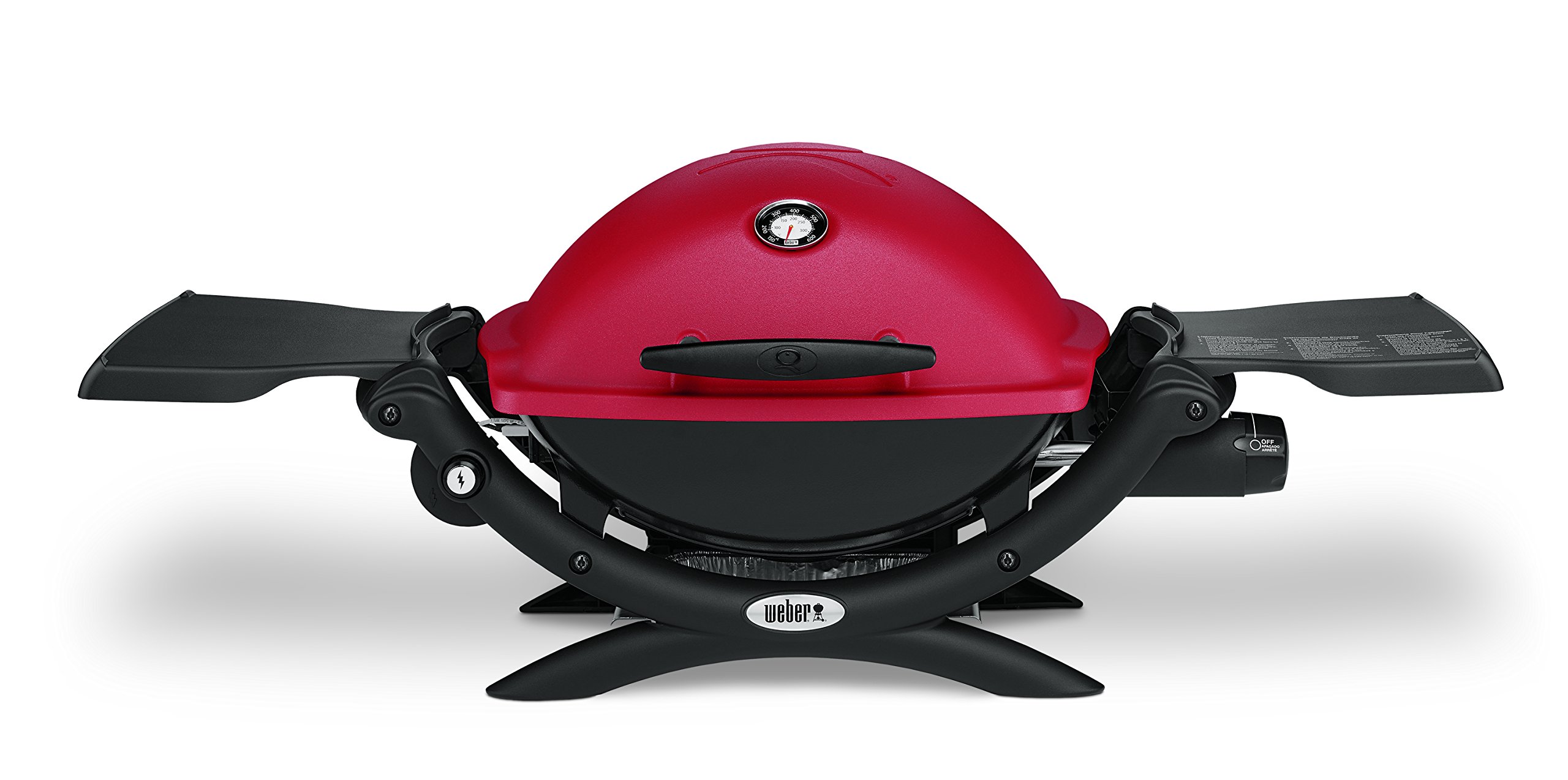 Foto 2 pulgar | Propano Líquido Grill Weber Q1200, Rojo, 8500 Btu, 189 Pulgadas² - Venta Internacional.