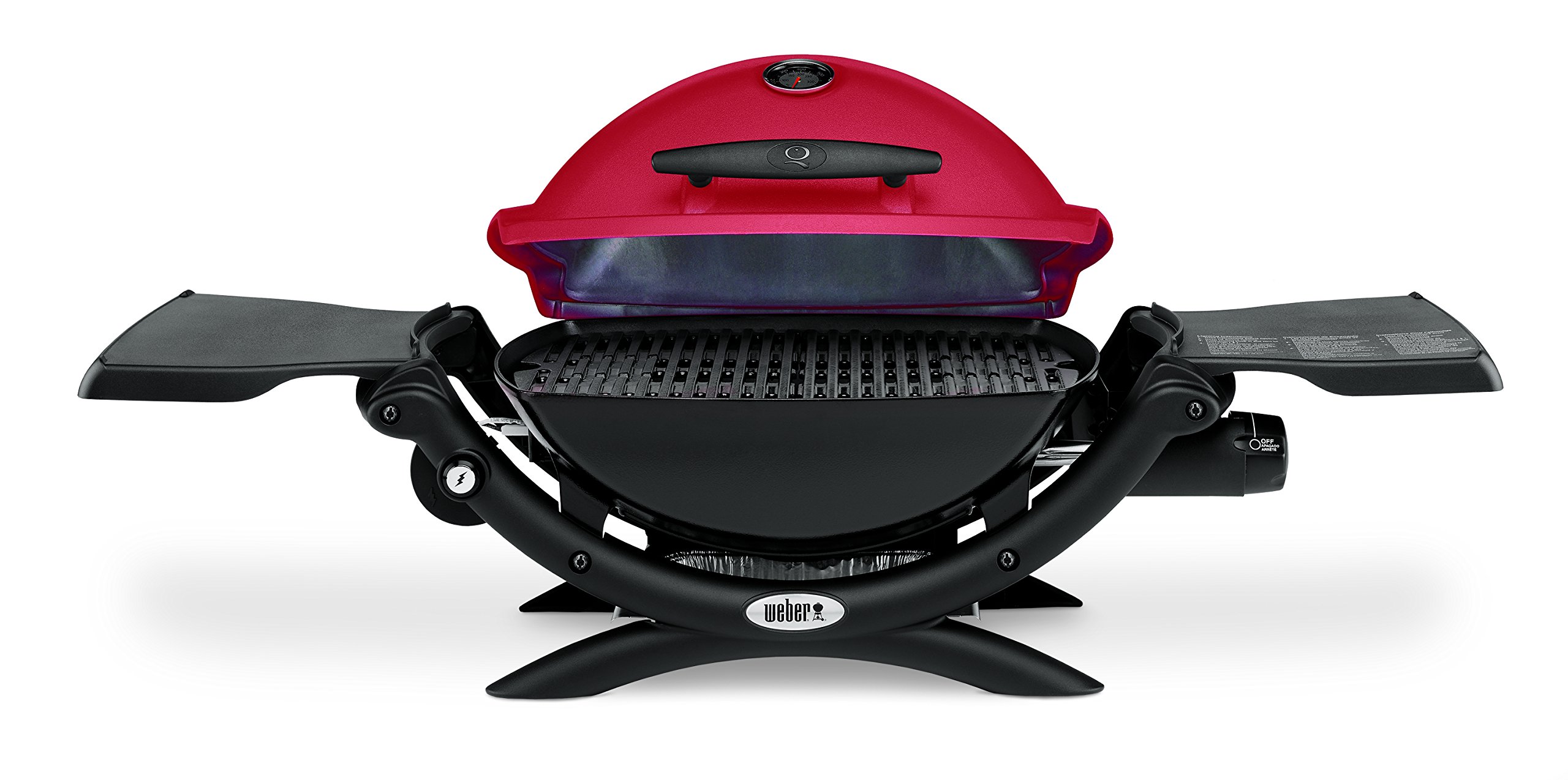 Foto 3 pulgar | Propano Líquido Grill Weber Q1200, Rojo, 8500 Btu, 189 Pulgadas² - Venta Internacional.