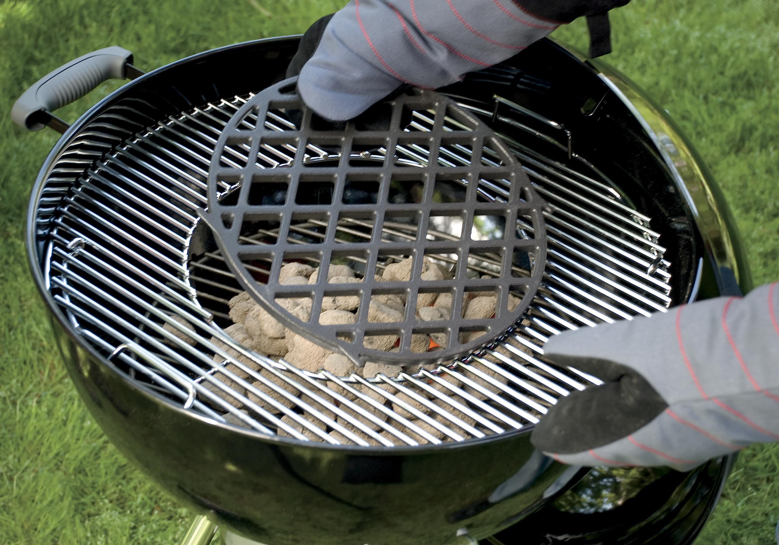Foto 3 pulgar | Sistema de Barbacoa Sear Grate Weber Gourmet Black 22 1/2 Pulgadas - Venta Internacional