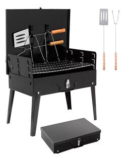 Foto 2 | Parrilla Asador Plegable Con Accesorios + Termo Güish Gratis
