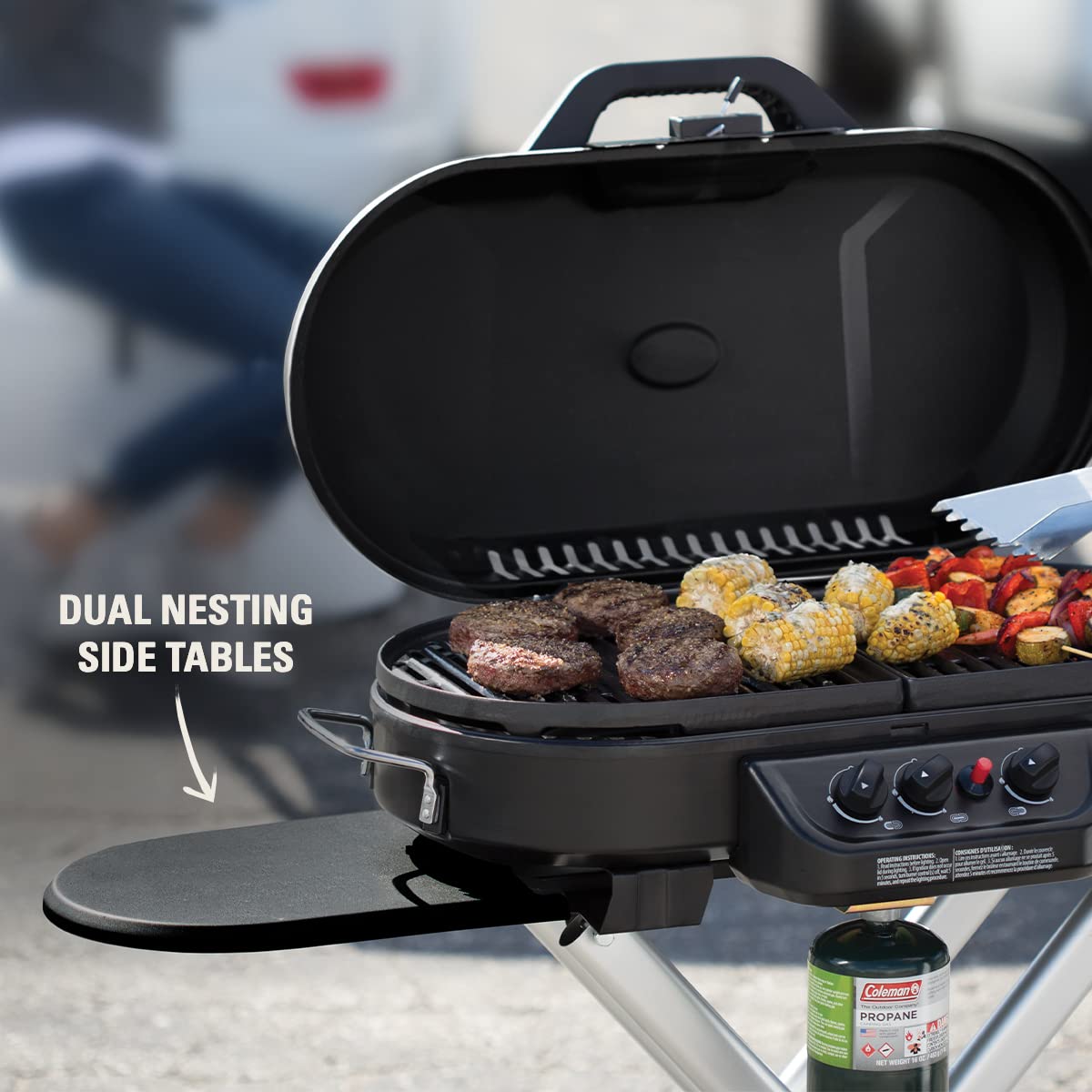 Foto 7 | Parrilla Portátil De Propano Coleman Roadtrip 285 Stand-up - Venta Internacional.
