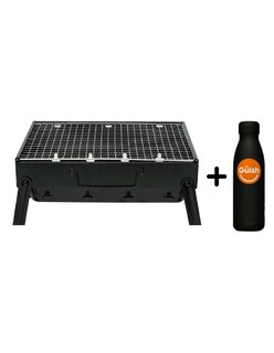 Foto 1 | Asador Parrilla Carbón Grill Cocina Bbq Portátil Cocina+regalo Termo De Agua Güish