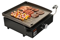 Plancha Comercial Vevor De 16.9 L, Manual, Con Tapa Plana, Gas Natural - Venta Internacional.