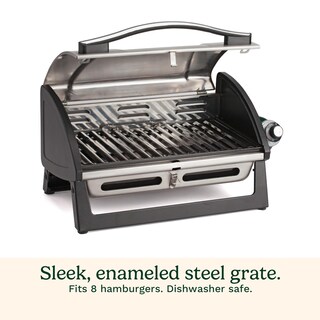 Foto 3 | Parrilla De Gas Cuisinart Grillster De Acero Inoxidable 8000 Btu - Venta Internacional.