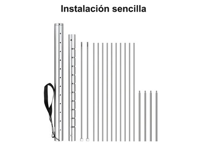 Foto 5 | Xtellar Parrilla Portátil Retráctil De Acero Inoxidable Para Experiencias Gourmet Auténticas